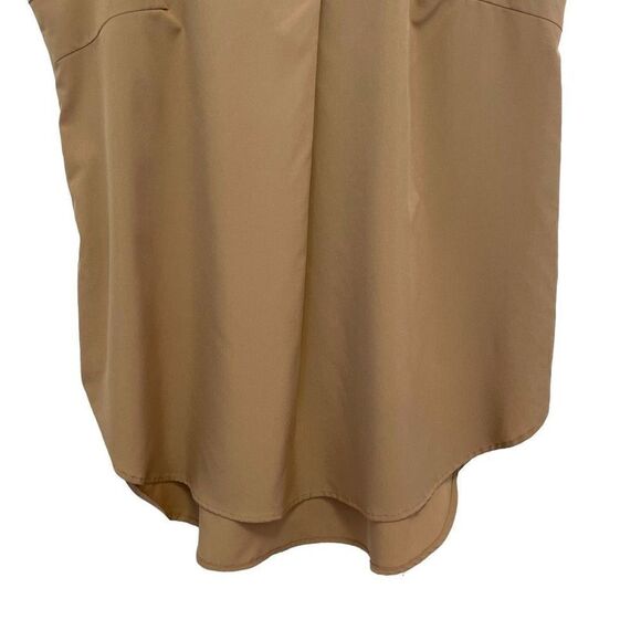 Loness Curve Split Neck Top - Picture 3 of 6